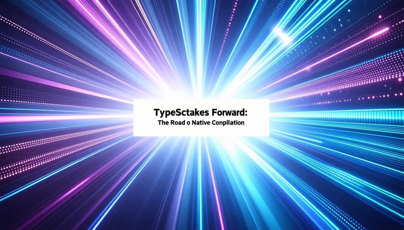 TypeScript Takes a Bold Leap Forward: The Road to Native Compilation - TypeScript updates